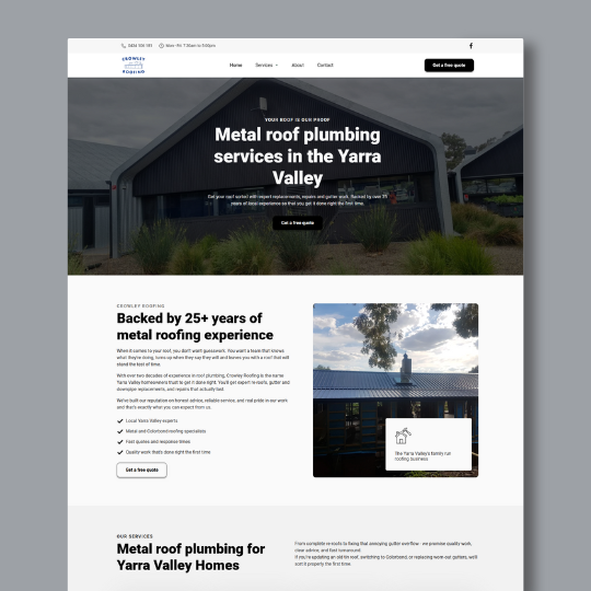 Crowley Roofing case study